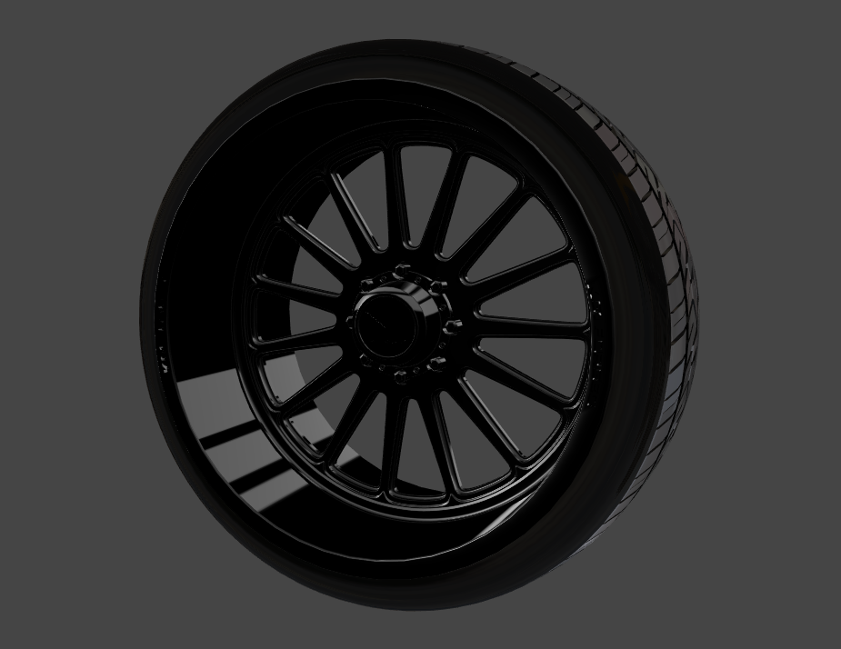 KG1 Forged Rays Gloss Black