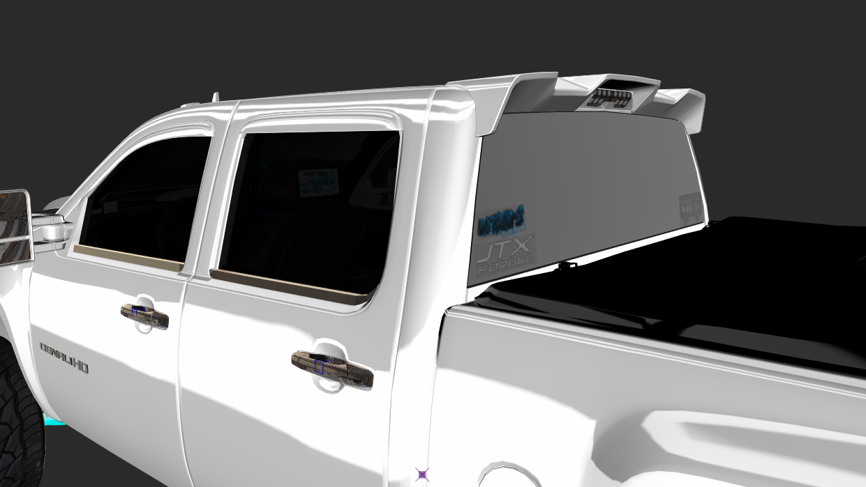 Spec-D Tuning Roof Spoiler