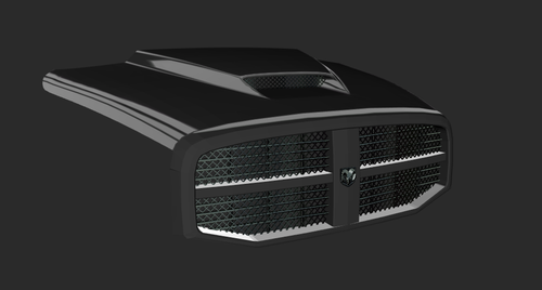 3rd gen Cummins SRT-10 Hood