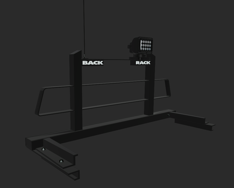 Back Rack, Antenna, and Go Light