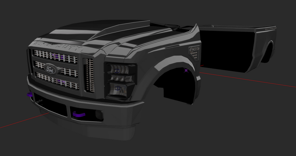 2008-2010 f250 Harley Davidson Edition Model