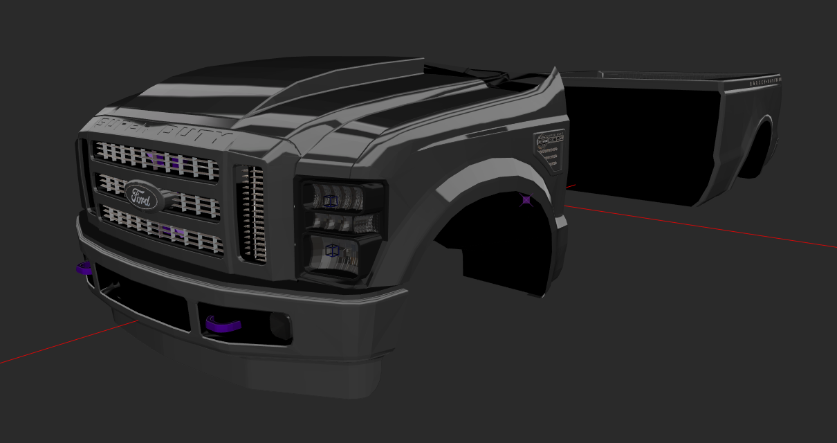 2008-2010 f250 Harley Davidson Edition Model