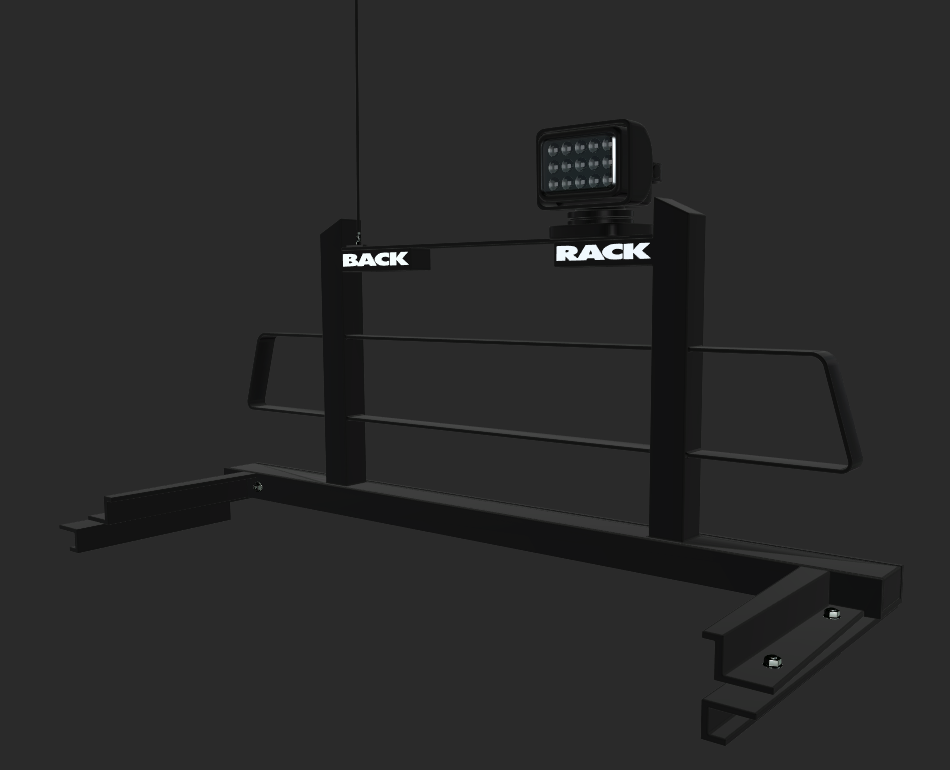 Back Rack, Antenna, and Go Light