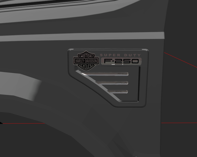 2008-2010 f250 Harley Davidson Edition Model