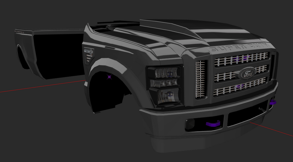 2008-2010 f250 Harley Davidson Edition Model