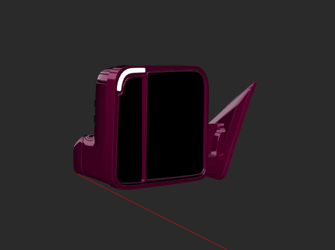 3nd Gen Cummins custom Mirrors