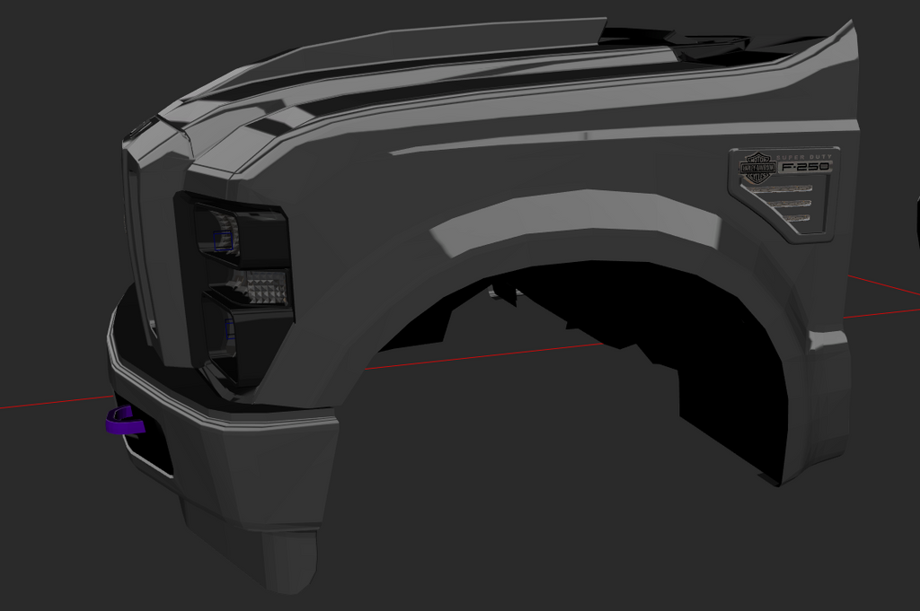 2008-2010 f250 Harley Davidson Edition Model