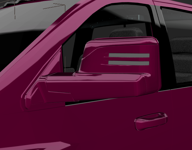 3nd Gen Cummins custom Mirrors
