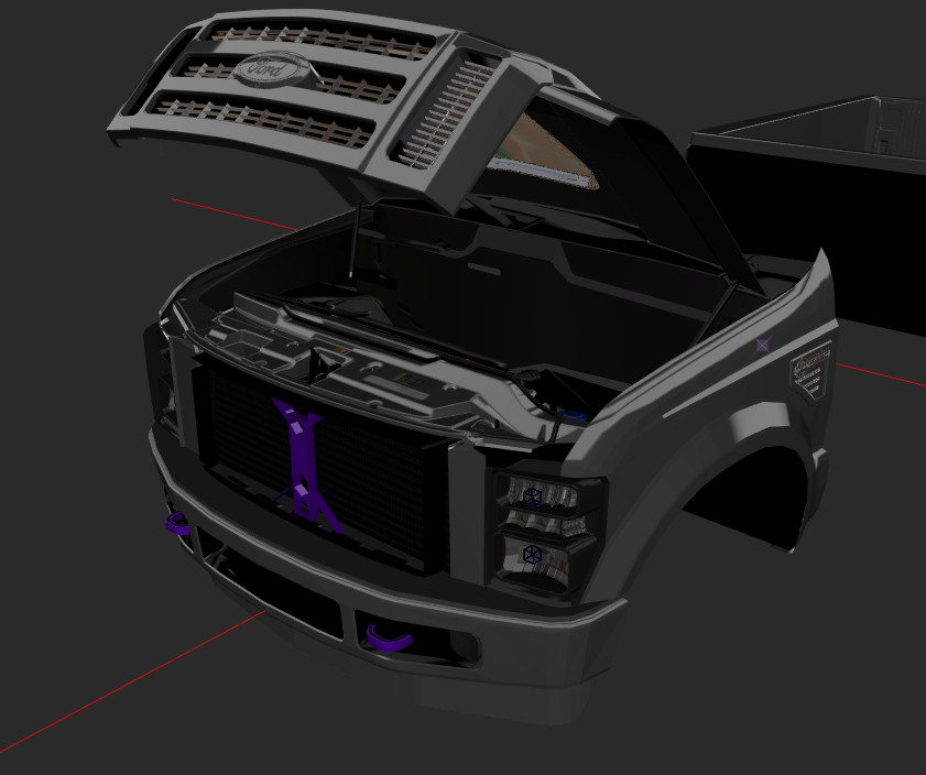 2008-2010 f250 Harley Davidson Edition Model