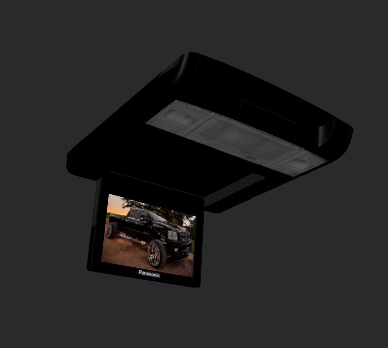 Overhead Console/DVD Player