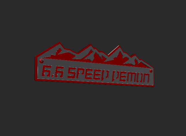 6.6 Speed Demon High Country Badge