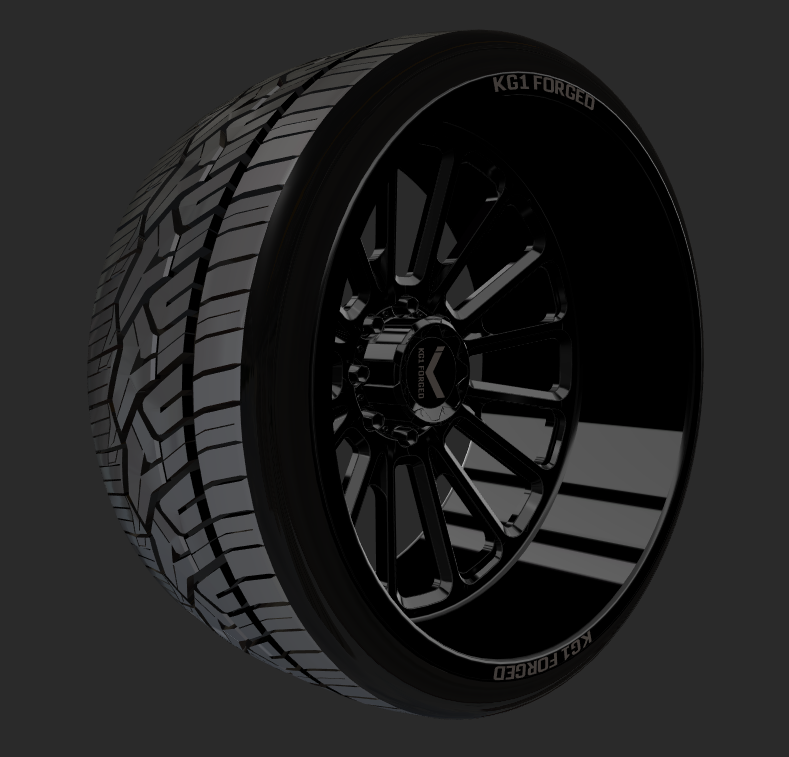 KG1 Forged Victor Gloss Black V2