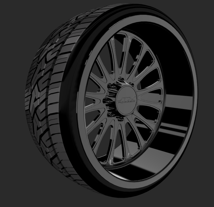 JTX Forged Infinity Gloss Black