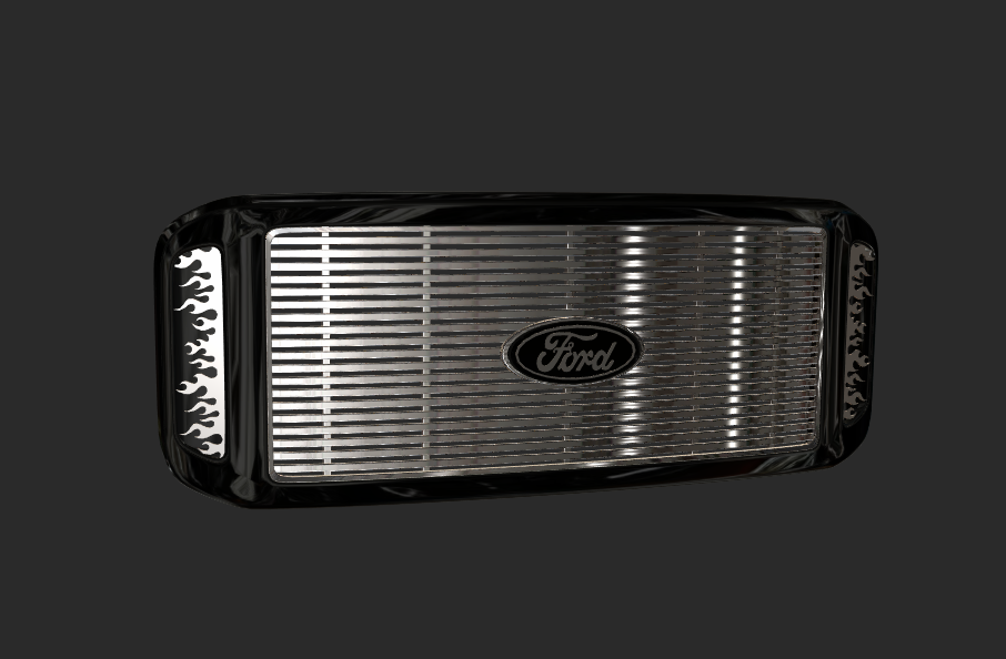 Harley Davidson 6.0 Flames Grill