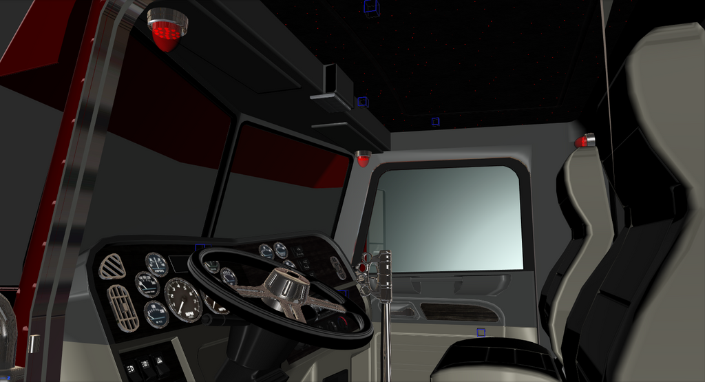 Peterbilt 389 Daycab Model