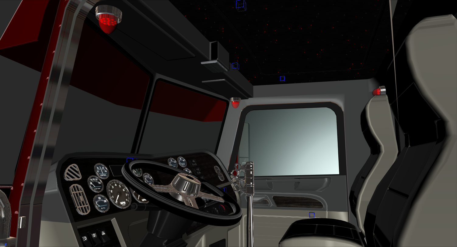 Peterbilt 389 Daycab Model