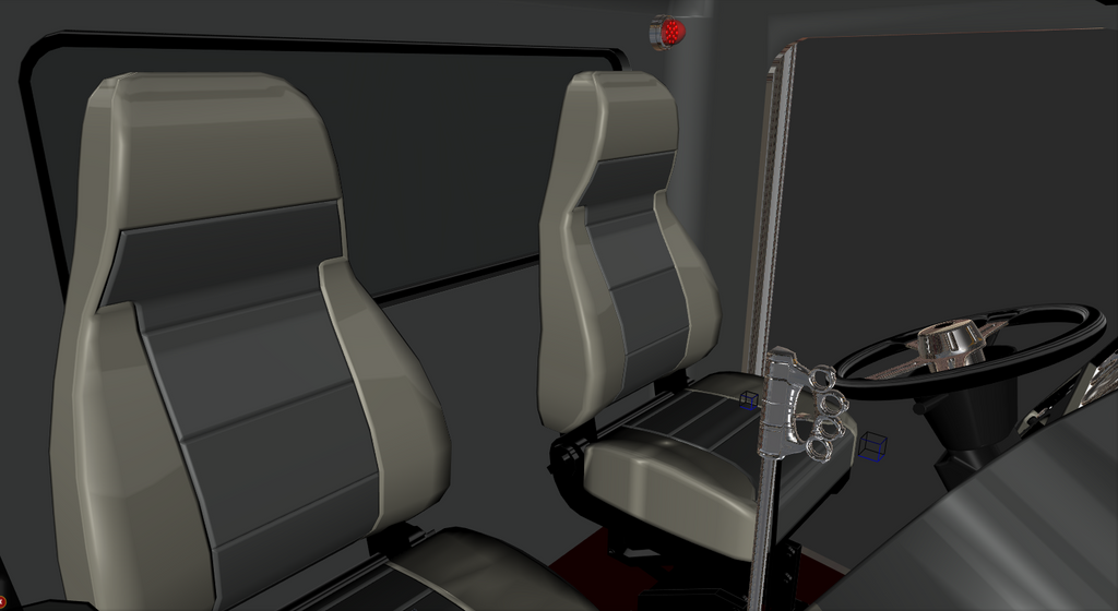 Peterbilt 389 Daycab Model
