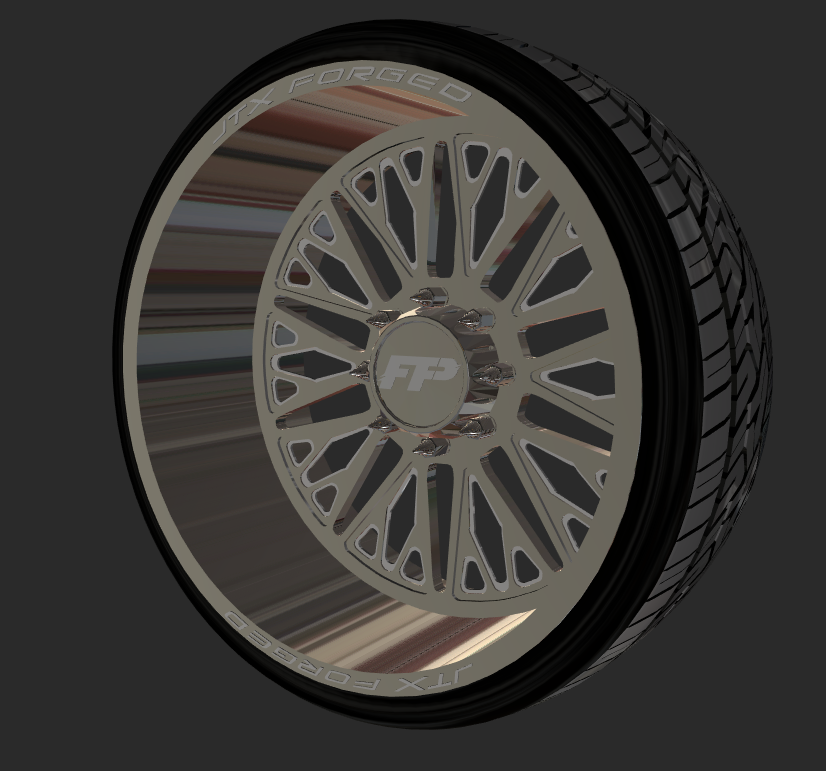 FP JTX Wheels Chrome