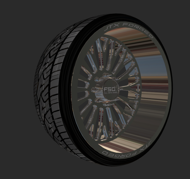 FSD JTX Wheels Chrome