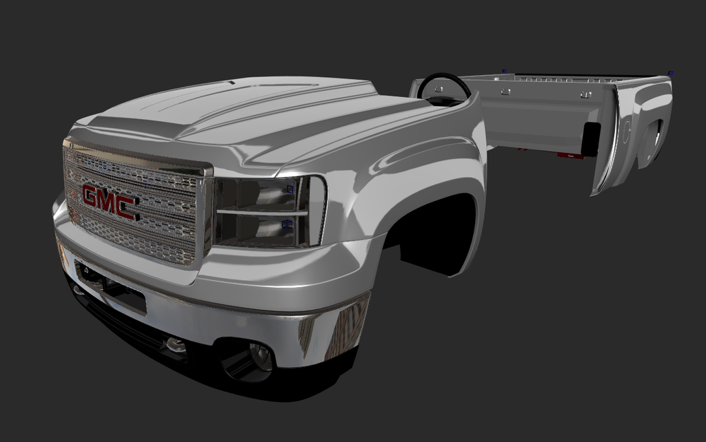 2007-2013 GMC Sierra 2500 HD Model