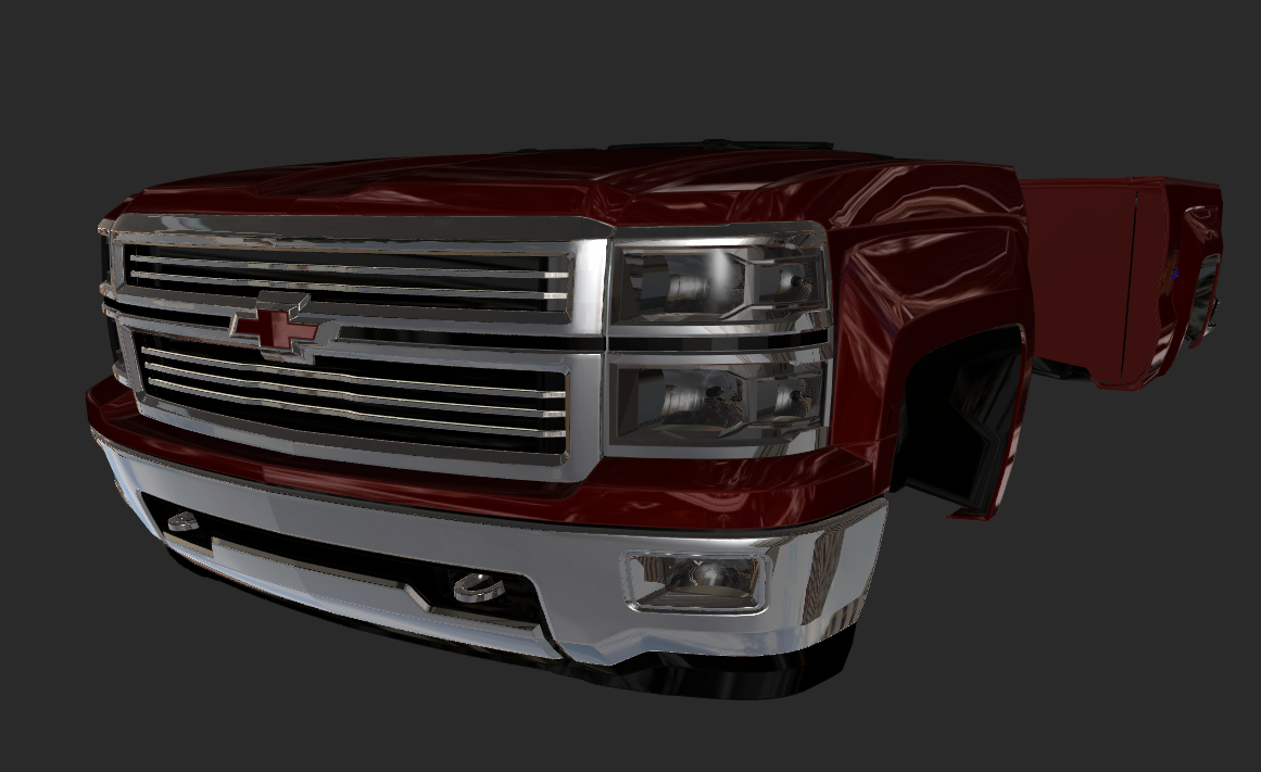 2014-2015 Chevy Silverado 1500 Model