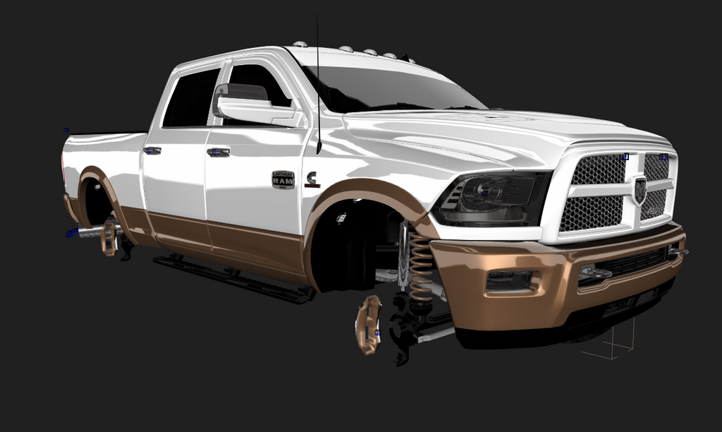 2010 - 2018 Ram 2500 Laramie Longhorn Model