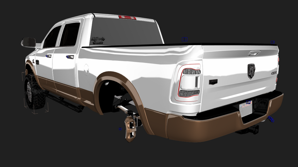 2010 - 2018 Ram 2500 Laramie Longhorn Model