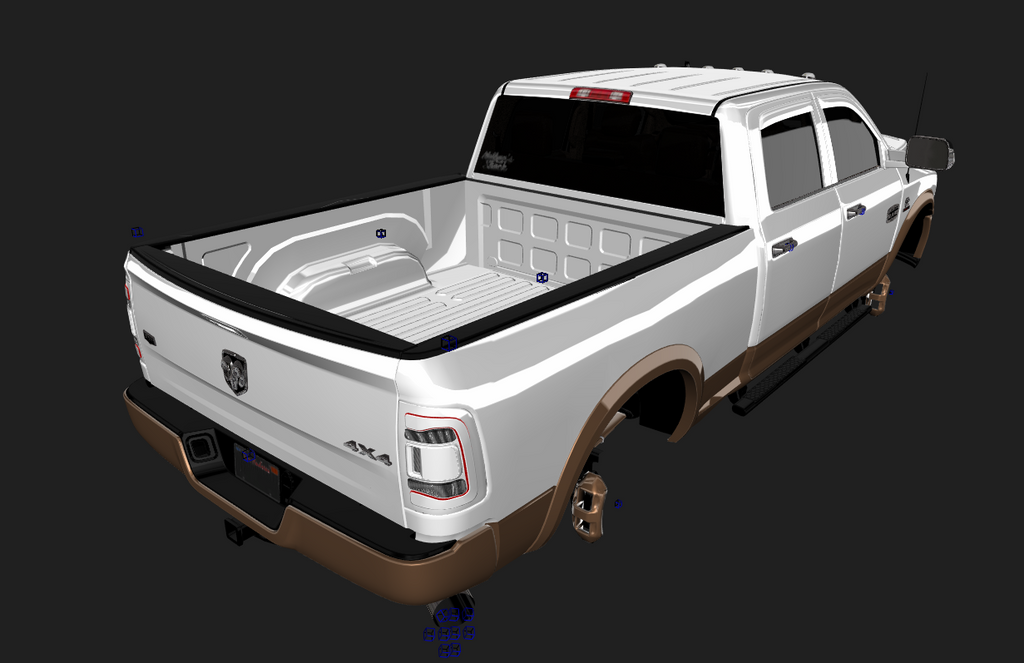 2010 - 2018 Ram 2500 Laramie Longhorn Model
