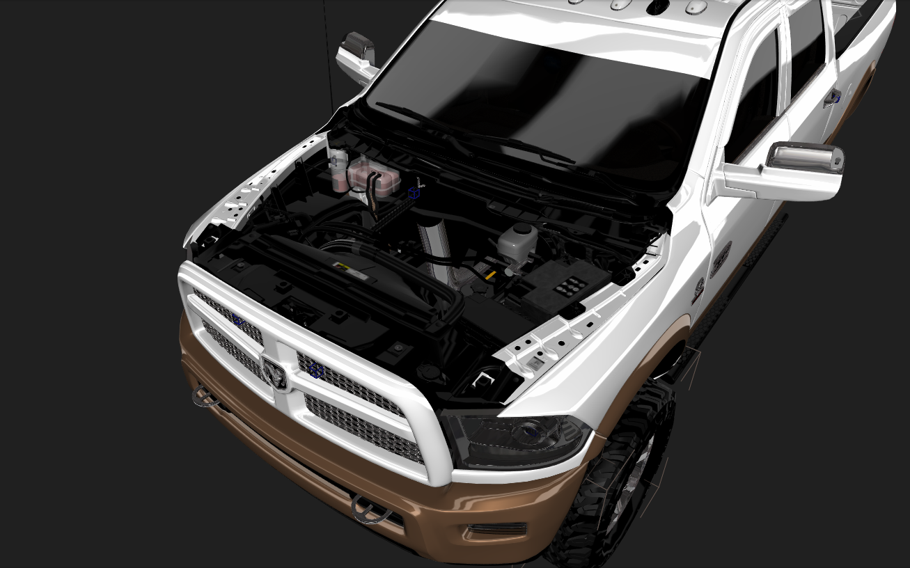 2010 - 2018 Ram 2500 Laramie Longhorn Model