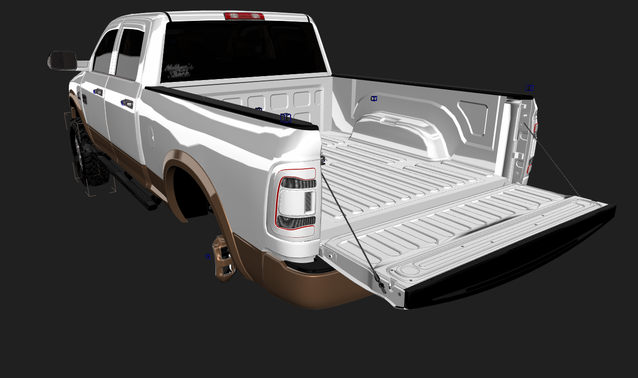 2010 - 2018 Ram 2500 Laramie Longhorn Model