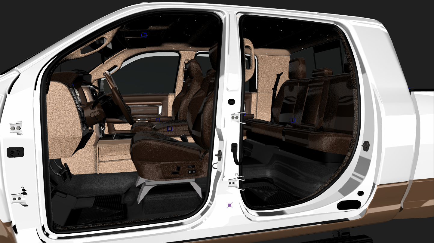 2010 - 2018 Ram 2500 Laramie Longhorn MEGACAB Model
