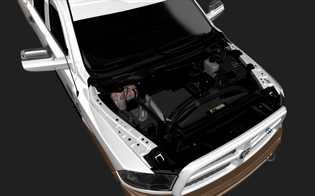 2010 - 2018 Ram 2500 Laramie Longhorn MEGACAB Model