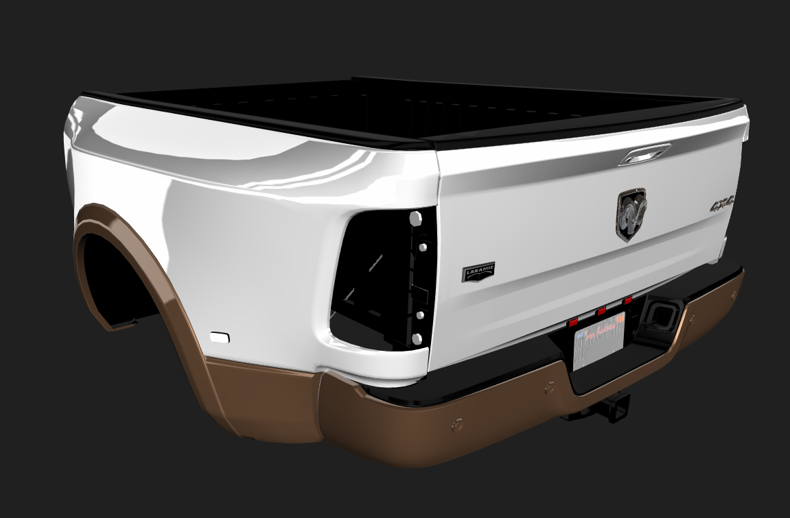 4th Gen Cummins Dually Bed