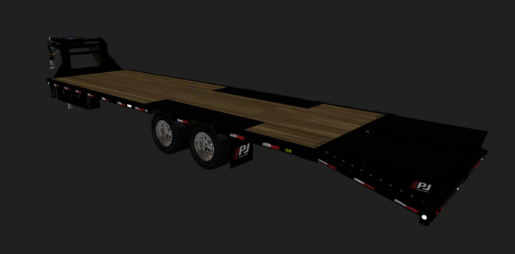 PJ Gooseneck Trailer Model