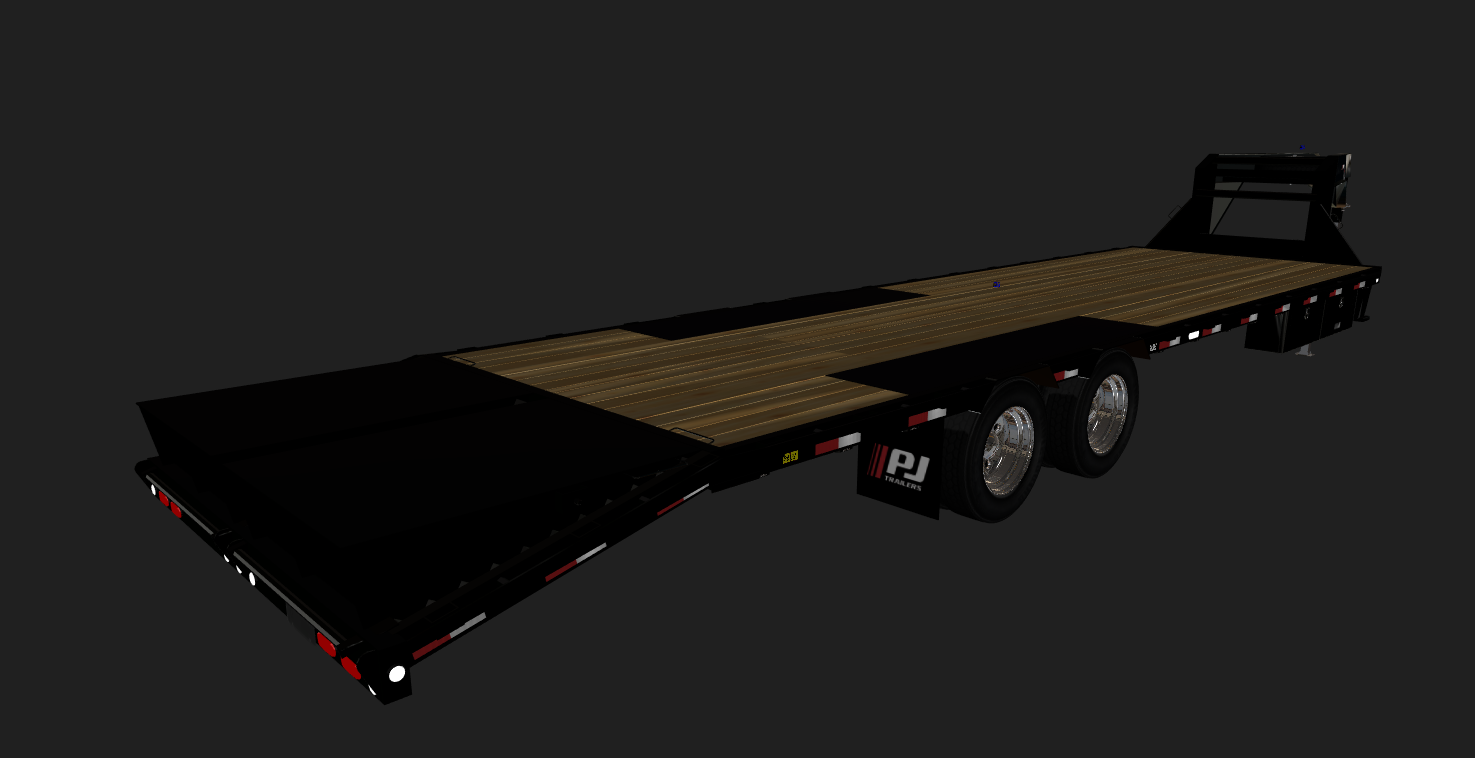 PJ Gooseneck Trailer Model