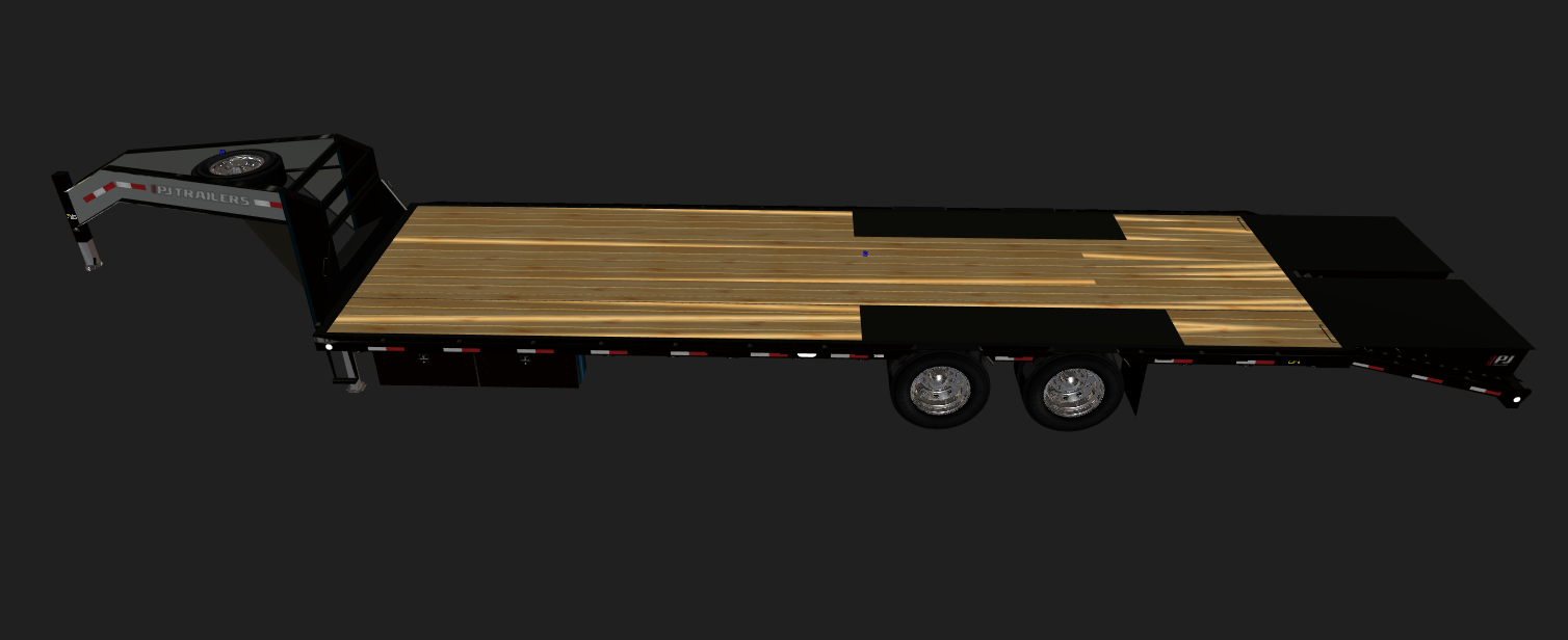 PJ Gooseneck Trailer Model