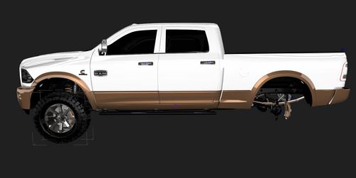 2010 - 2018 Ram 2500 Laramie Longhorn Model