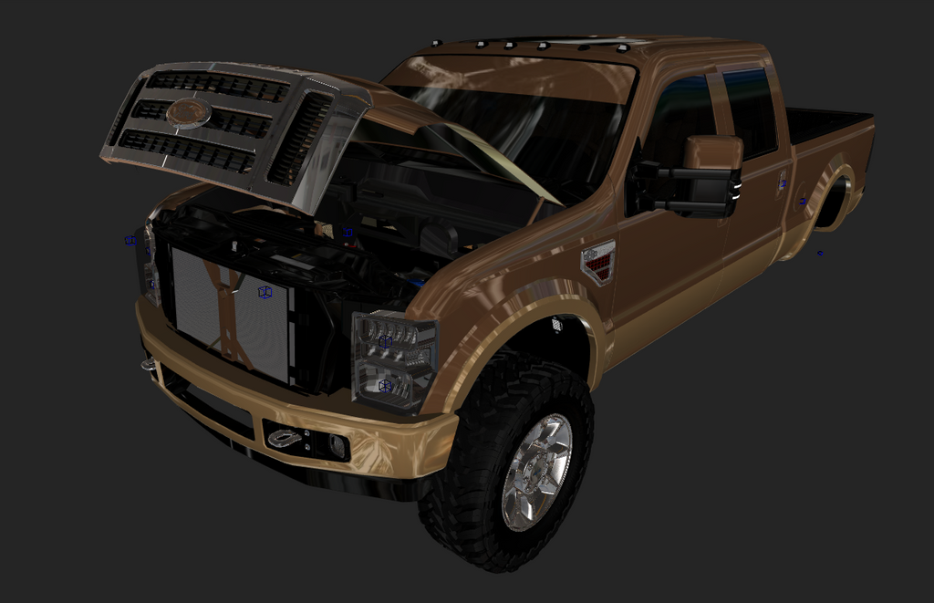 2008 - 2010 F250 6.4 Powerstroke King Ranch Model